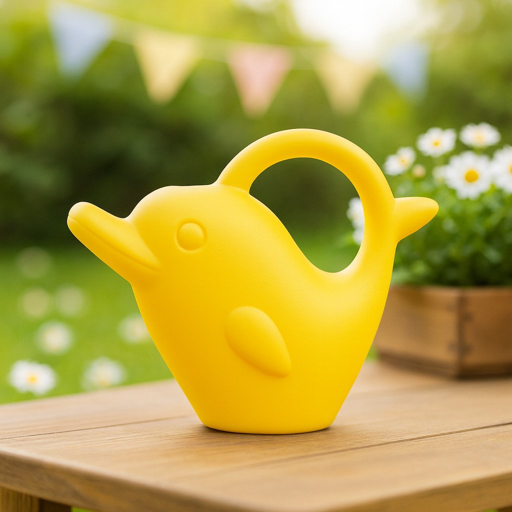 Regador Golfinho Amarelo